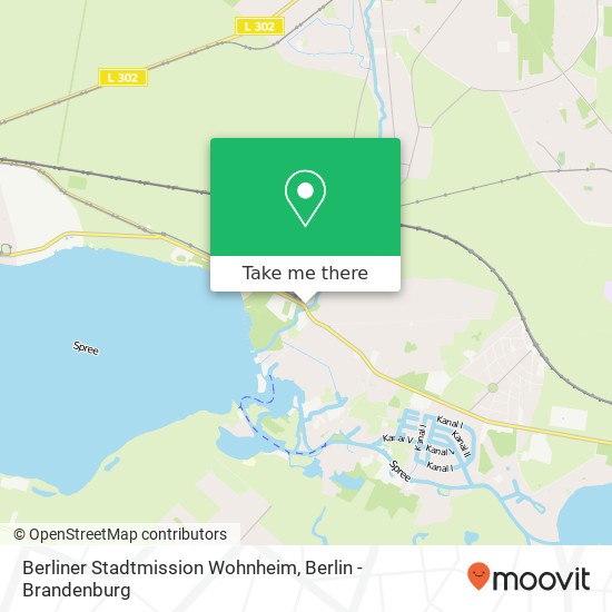 Berliner Stadtmission Wohnheim map