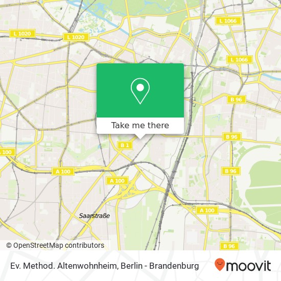 Ev. Method. Altenwohnheim map