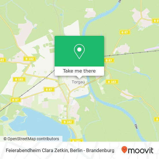 Feierabendheim Clara Zetkin map