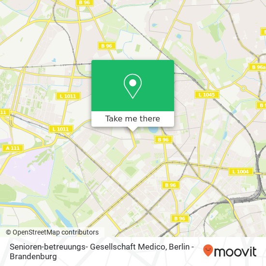 Senioren-betreuungs- Gesellschaft Medico map