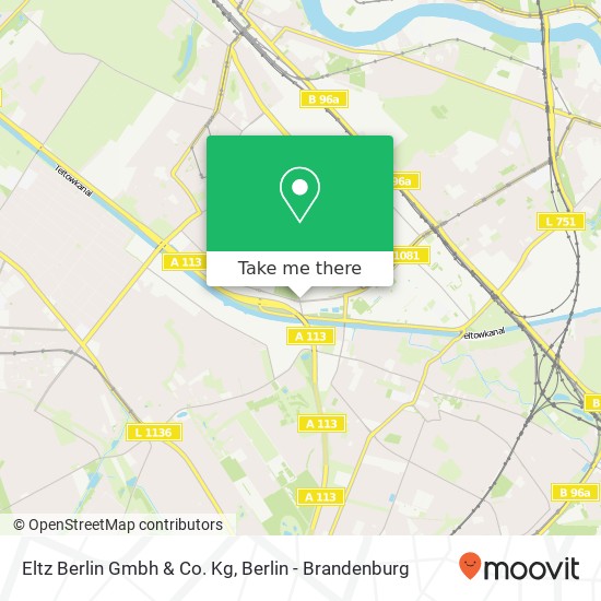 Карта Eltz Berlin Gmbh & Co. Kg
