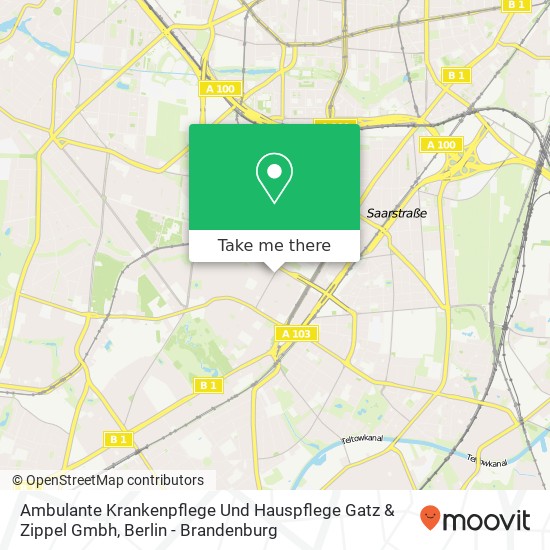 Ambulante Krankenpflege Und Hauspflege Gatz & Zippel Gmbh map