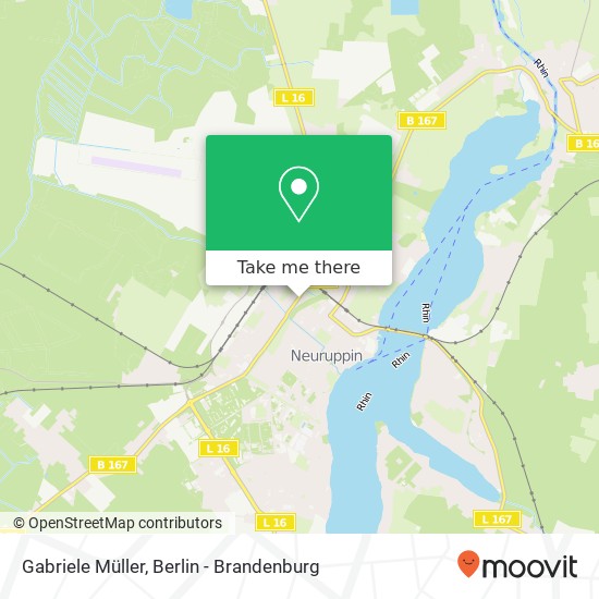 Карта Gabriele Müller