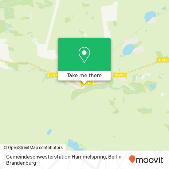 Gemeindeschwesterstation Hammelspring map