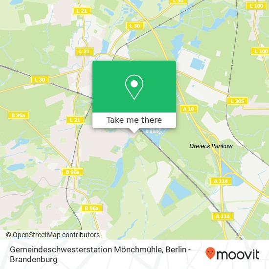 Gemeindeschwesterstation Mönchmühle map