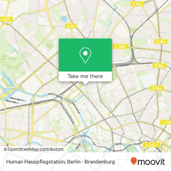 Карта Human Hauspflegstation