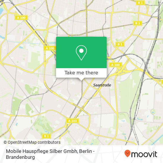 Mobile Hauspflege Silber Gmbh map