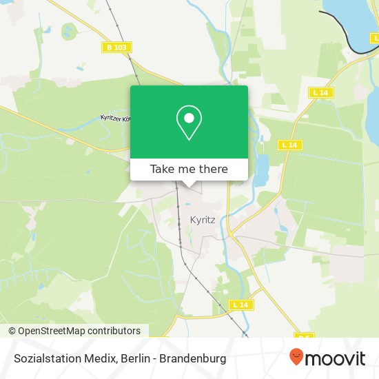 Sozialstation Medix map