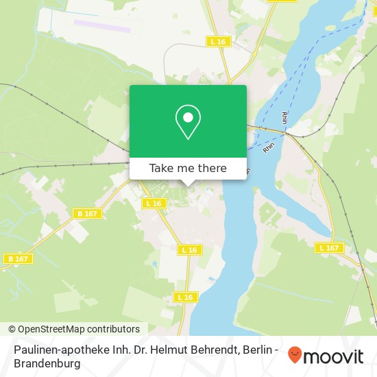 Paulinen-apotheke Inh. Dr. Helmut Behrendt map