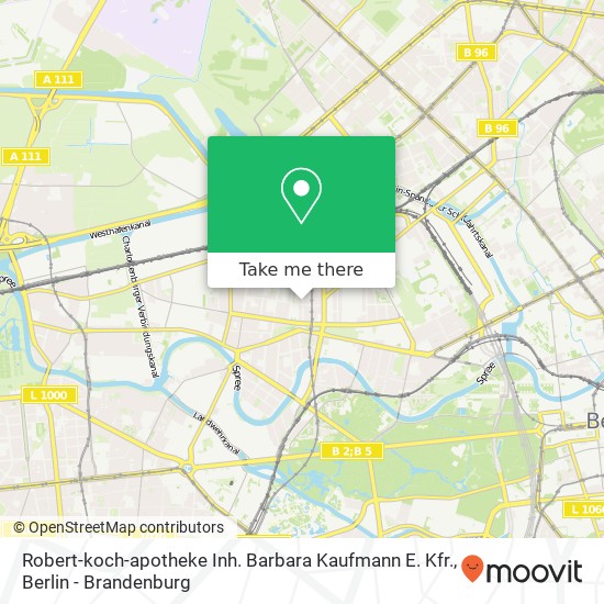 Robert-koch-apotheke Inh. Barbara Kaufmann E. Kfr. map