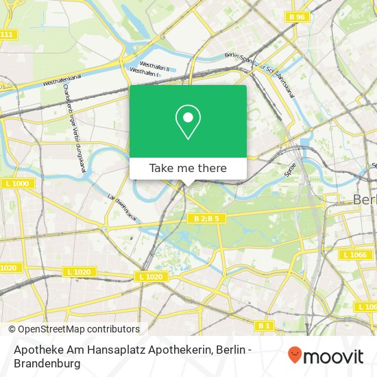 Apotheke Am Hansaplatz Apothekerin map