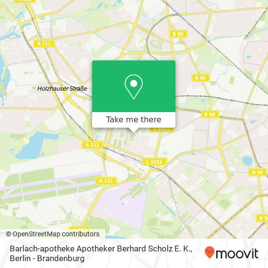 Карта Barlach-apotheke Apotheker Berhard Scholz E. K.
