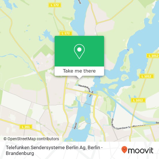 Telefunken Sendersysteme Berlin Ag map