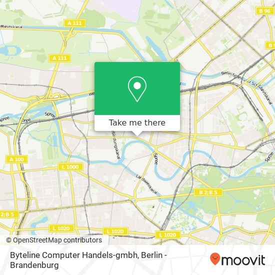 Byteline Computer Handels-gmbh map