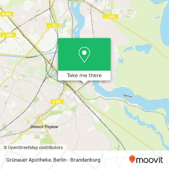 Grünauer Apotheke map