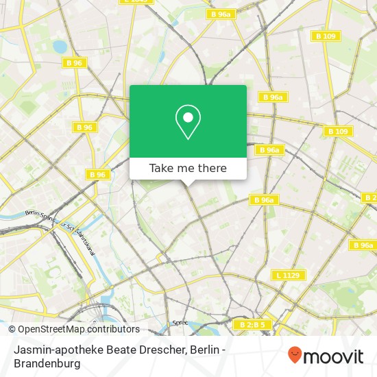 Карта Jasmin-apotheke Beate Drescher