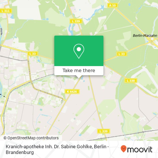 Kranich-apotheke Inh. Dr. Sabine Gohlke map