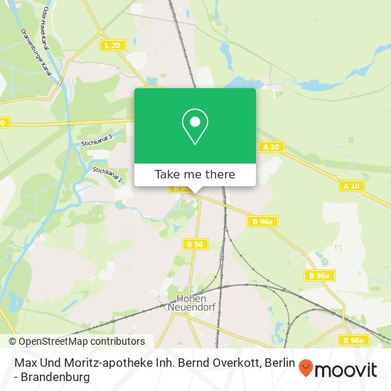 Max Und Moritz-apotheke Inh. Bernd Overkott map