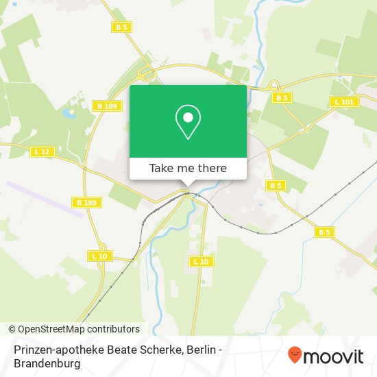 Prinzen-apotheke Beate Scherke map