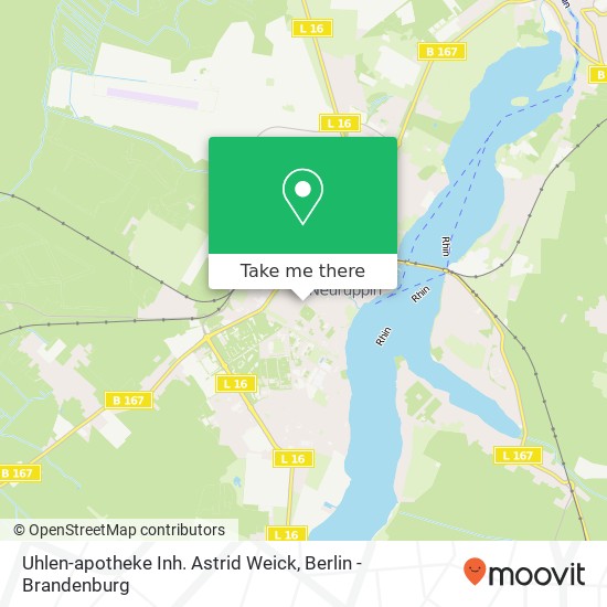 Uhlen-apotheke Inh. Astrid Weick map