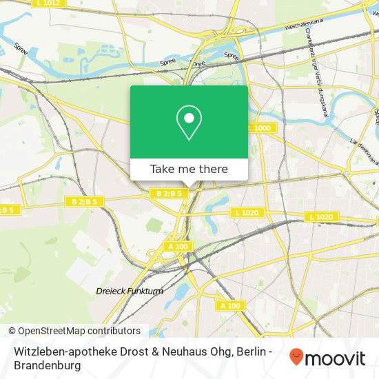 Witzleben-apotheke Drost & Neuhaus Ohg map