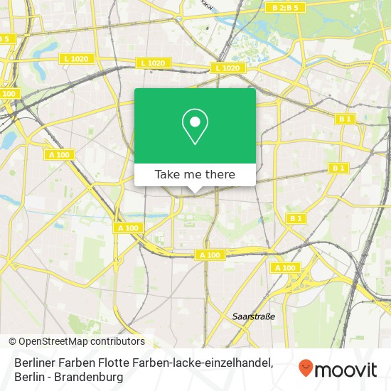 Berliner Farben Flotte Farben-lacke-einzelhandel map