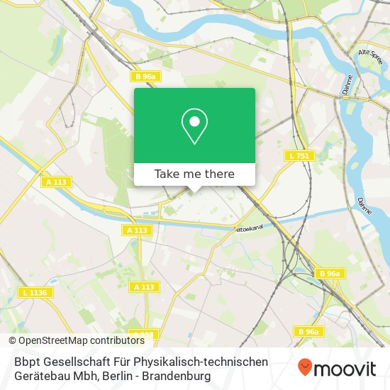 Bbpt Gesellschaft Für Physikalisch-technischen Gerätebau Mbh map