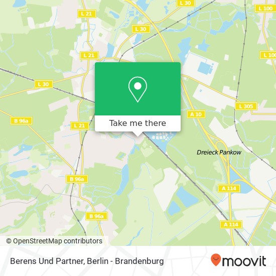 Berens Und Partner map