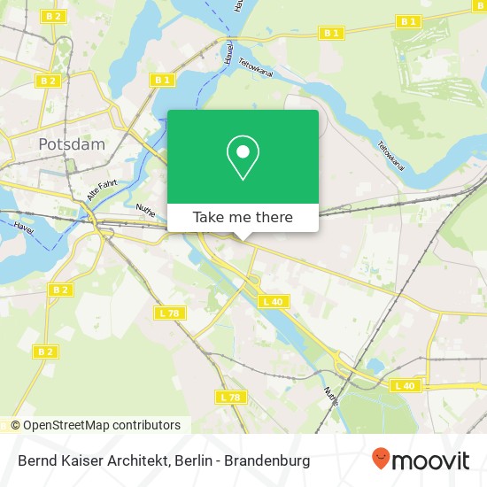 Bernd Kaiser Architekt map