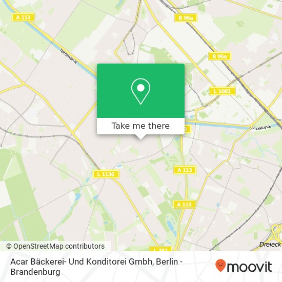 Acar Bäckerei- Und Konditorei Gmbh map
