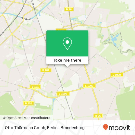 Otto Thürmann Gmbh map