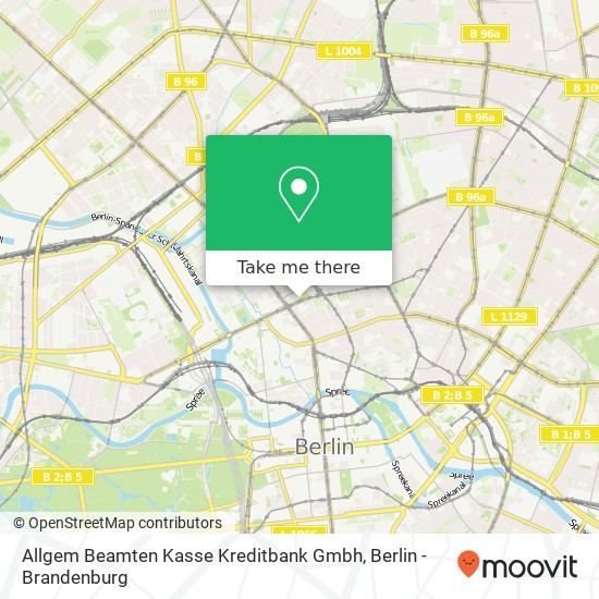 Allgem Beamten Kasse Kreditbank Gmbh map