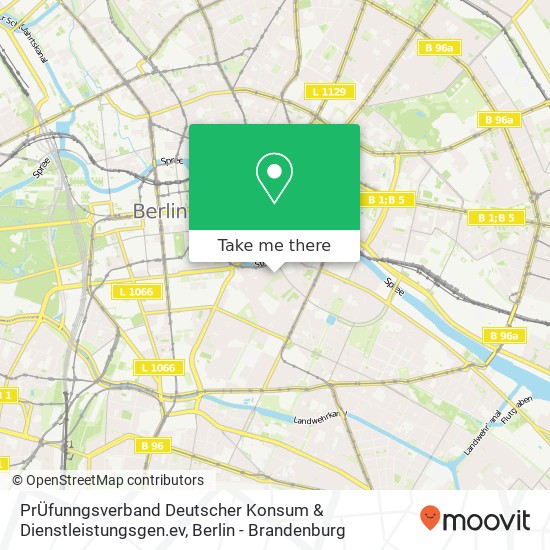 PrÜfunngsverband Deutscher Konsum & Dienstleistungsgen.ev map