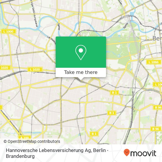 Hannoversche Lebensversicherung Ag map