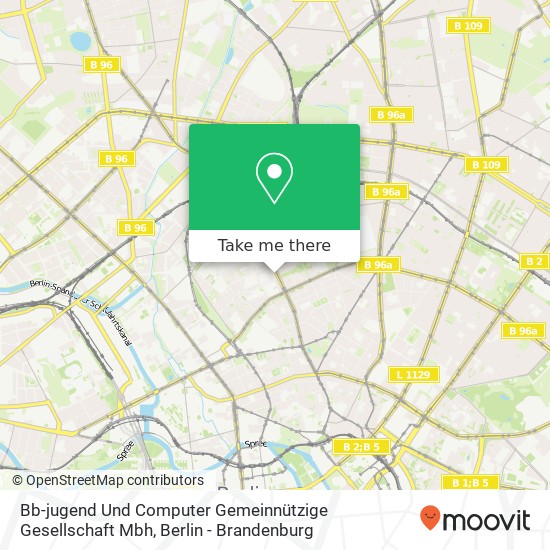 Bb-jugend Und Computer Gemeinnützige Gesellschaft Mbh map