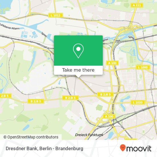 Dresdner Bank map