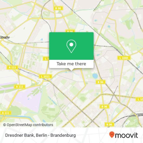 Dresdner Bank map