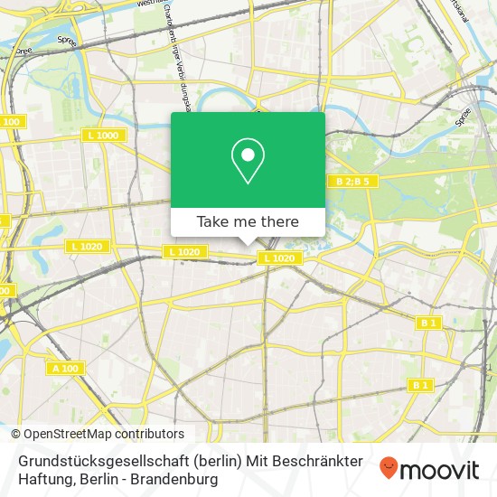 Grundstücksgesellschaft (berlin) Mit Beschränkter Haftung map