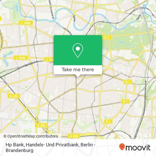 Hp Bank, Handels- Und Privatbank map