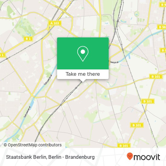 Staatsbank Berlin map