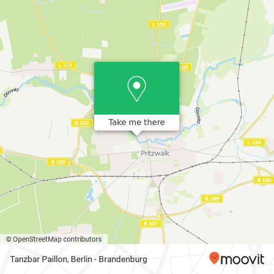 Tanzbar Paillon map