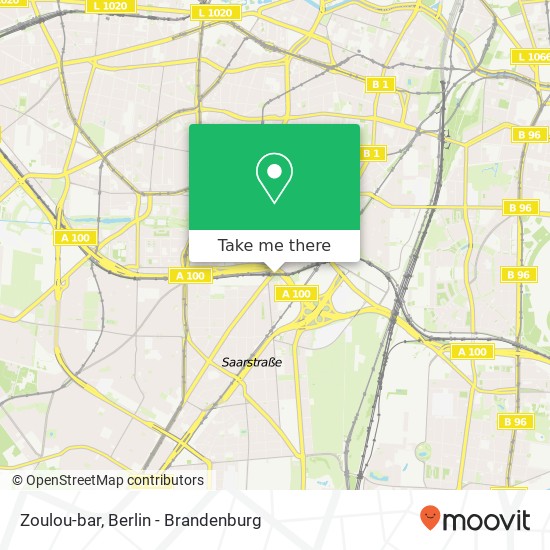 Zoulou-bar map