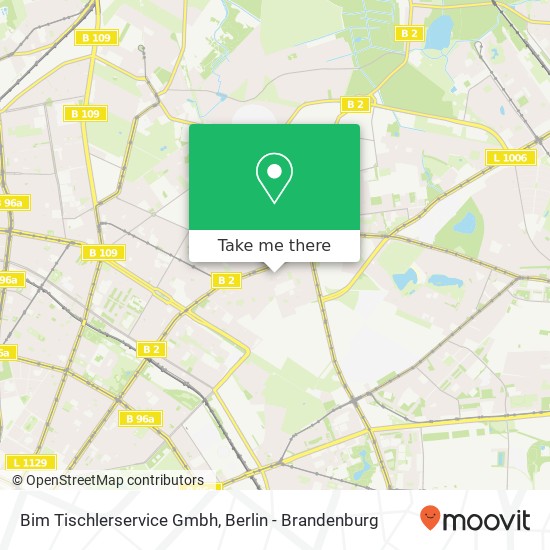 Карта Bim Tischlerservice Gmbh