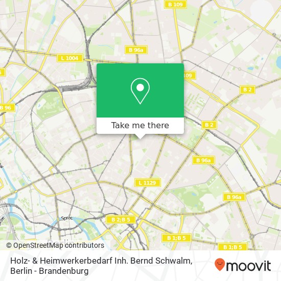 Holz- & Heimwerkerbedarf Inh. Bernd Schwalm map