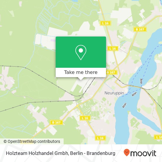 Holzteam Holzhandel Gmbh map