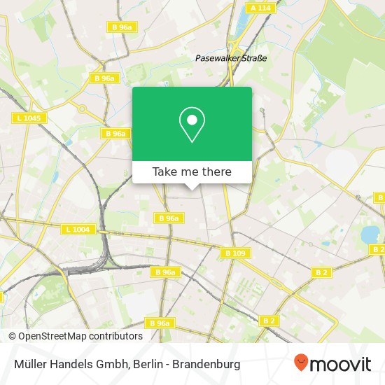 Müller Handels Gmbh map