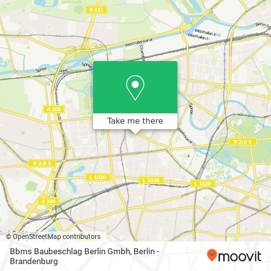 Bbms Baubeschlag Berlin Gmbh map