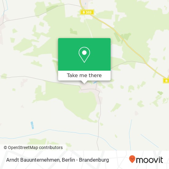 Arndt Bauunternehmen map