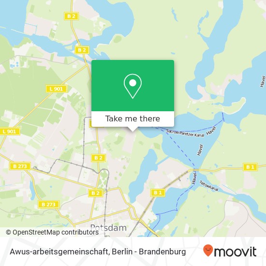 Awus-arbeitsgemeinschaft map