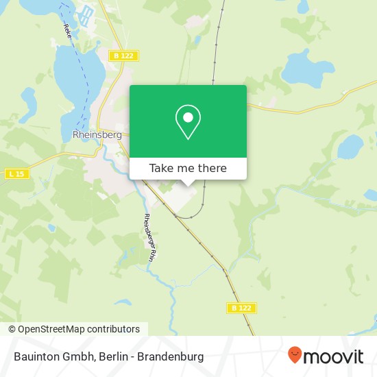 Bauinton Gmbh map